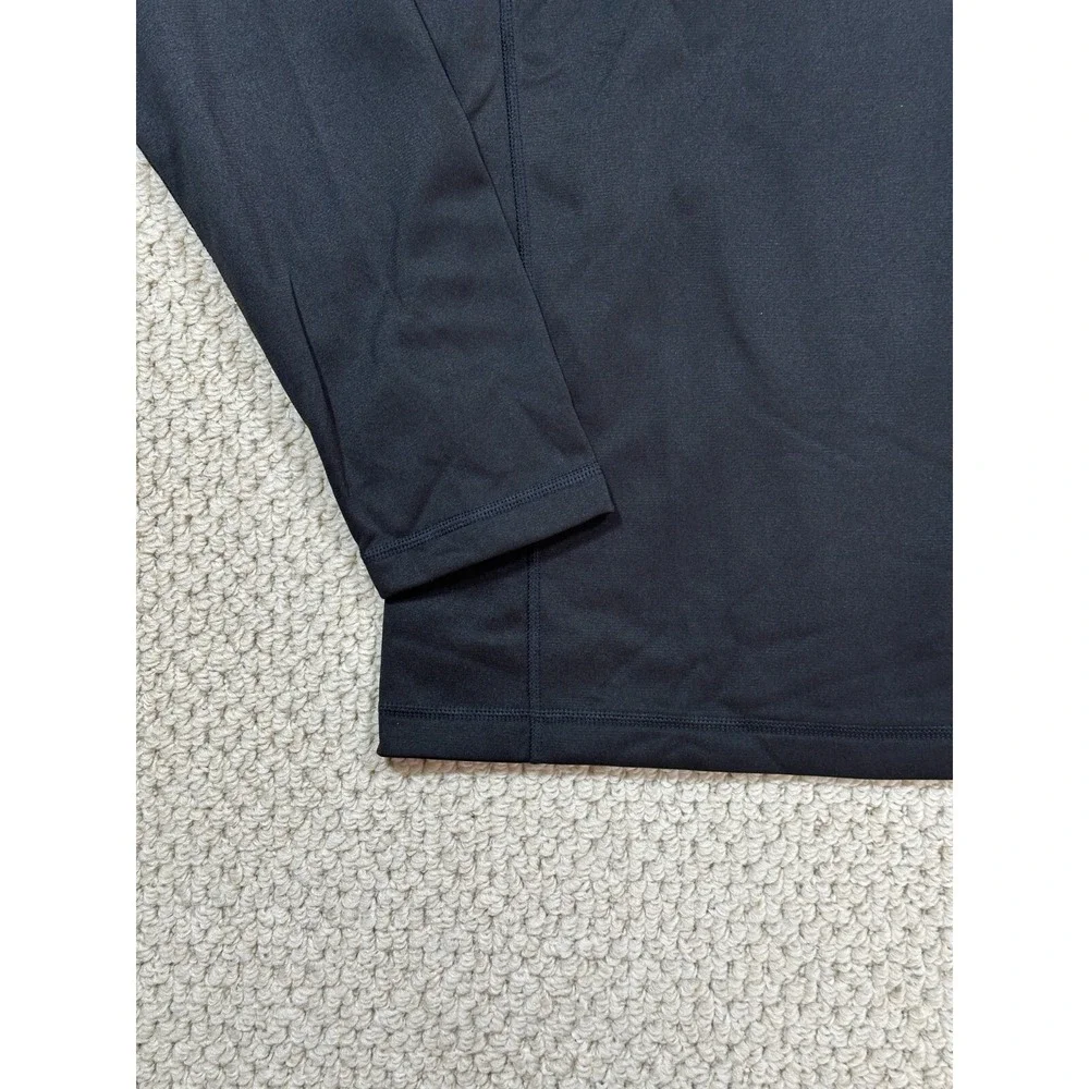 The North Face 1/4 Zip Pullover Mens L Black Tech Fleece Long Sleeve Performance